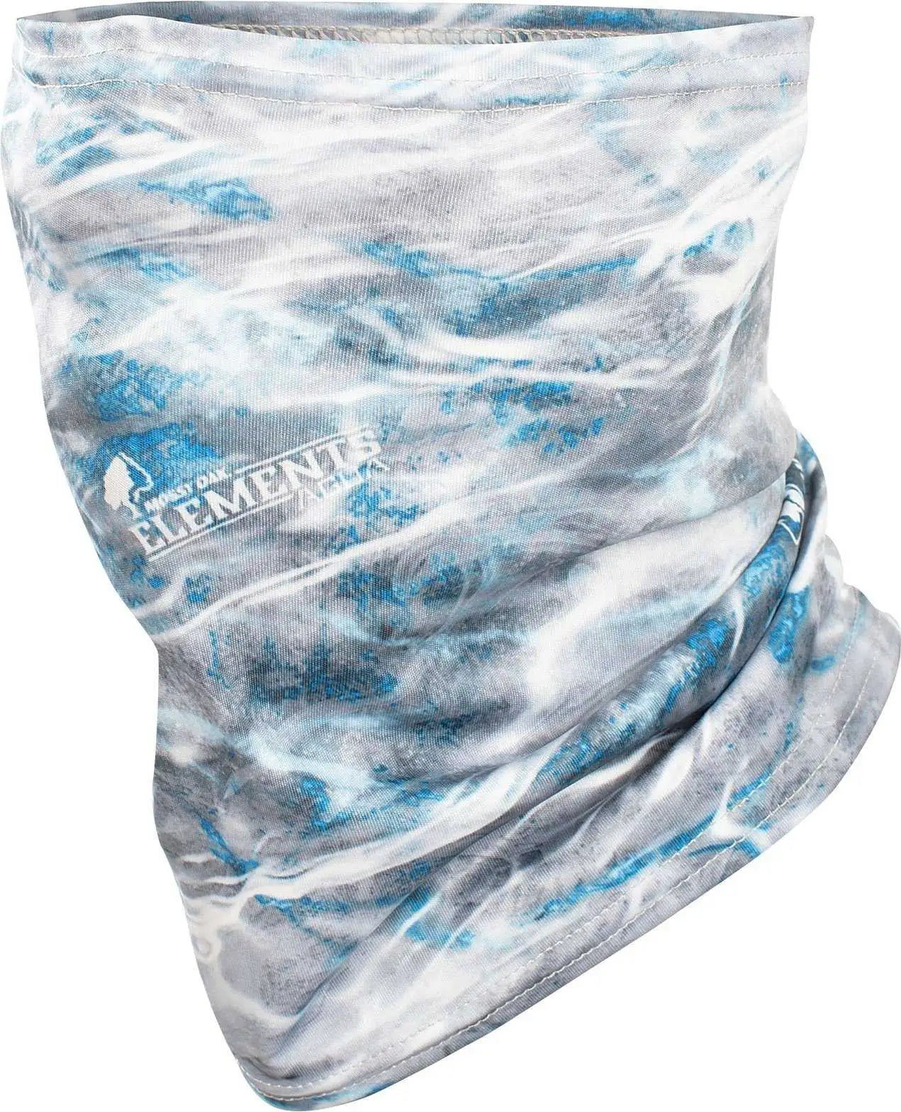 Holloway 222840 Mossy Oak Gaiter - Elements Agua Steelhead - Mossy Oak / One Size Fits Most