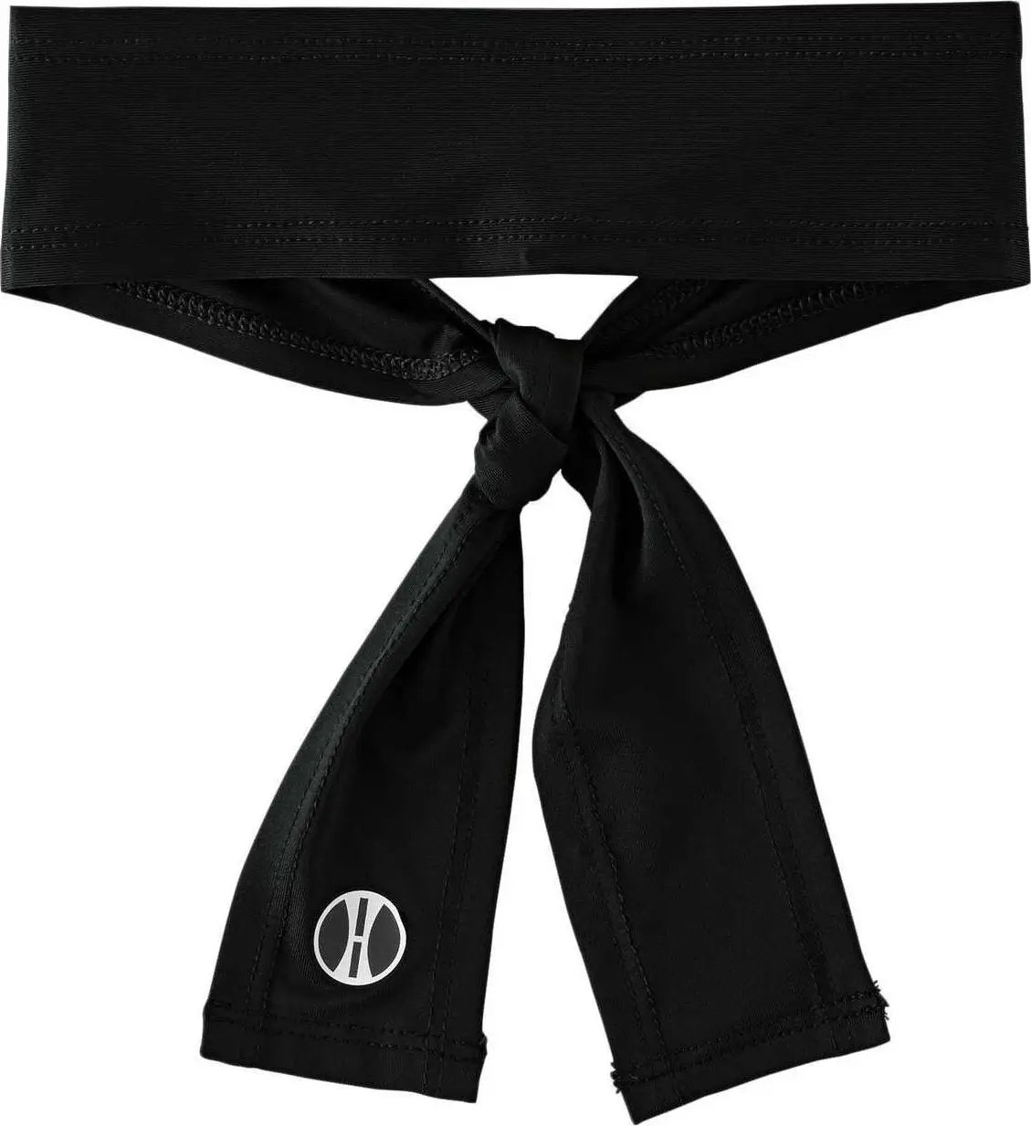 Holloway 223846 Zoom Tie Headband - Black - Black / One Size Fits Most
