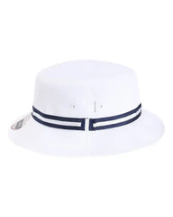 Imperial 1371P The Oxford Performance Bucket Hat - White Navy - White Navy / One Size Fits Most