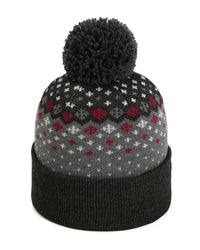 Imperial 6017S The Baniff Cuffed Beanie - 6017 - Black Heather - Black Heather / One Size Fits Most