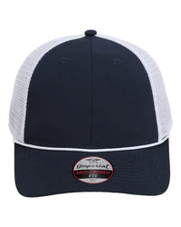 Imperial 7055 The Night Owl Performance Rope Cap - Navy White - Navy White / One Size Fits Most