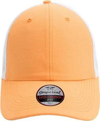 Imperial X210SM The Original Sport Mesh Cap - Melon Orange White - Multi-Colored / One Size Fits Most