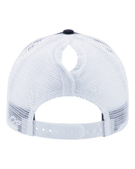 Infinity Her CHARLIE Women’s Modern Trucker Cap - Black White - Black White / One Size Fits Most