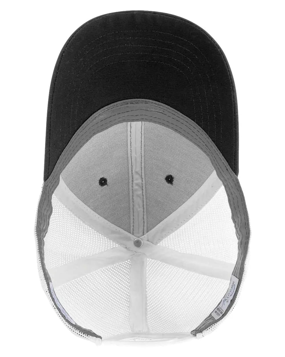 Infinity Her CHARLIE Women’s Modern Trucker Cap - Black White - Black White / One Size Fits Most