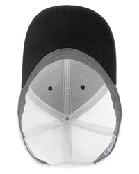 Infinity Her CHARLIE Women’s Modern Trucker Cap - Black White - Black White / One Size Fits Most