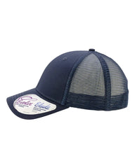 Infinity Her CHARLIE Women’s Modern Trucker Cap - Dark Navy Navy - Dark Navy/ Navy / One Size Fits Most