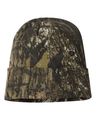 Kati LCB12 12’’ Licensed Camo Cuffed Beanie - Mossy Oak Breakup - Mossy Sand / One Size Fits Most