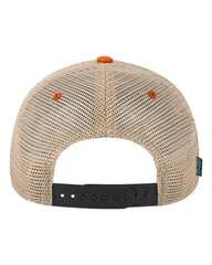 LEGACY OFA Old Favorite Trucker Cap - Black Orange Khaki - Black Orange / One Size Fits Most