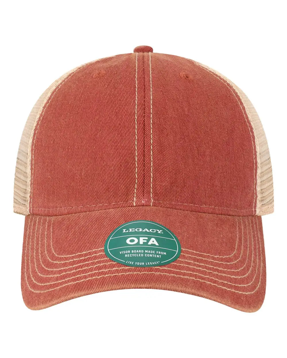 LEGACY OFA Old Favorite Trucker Cap - Cardinal Khaki - Cardinal Khaki / One Size Fits Most