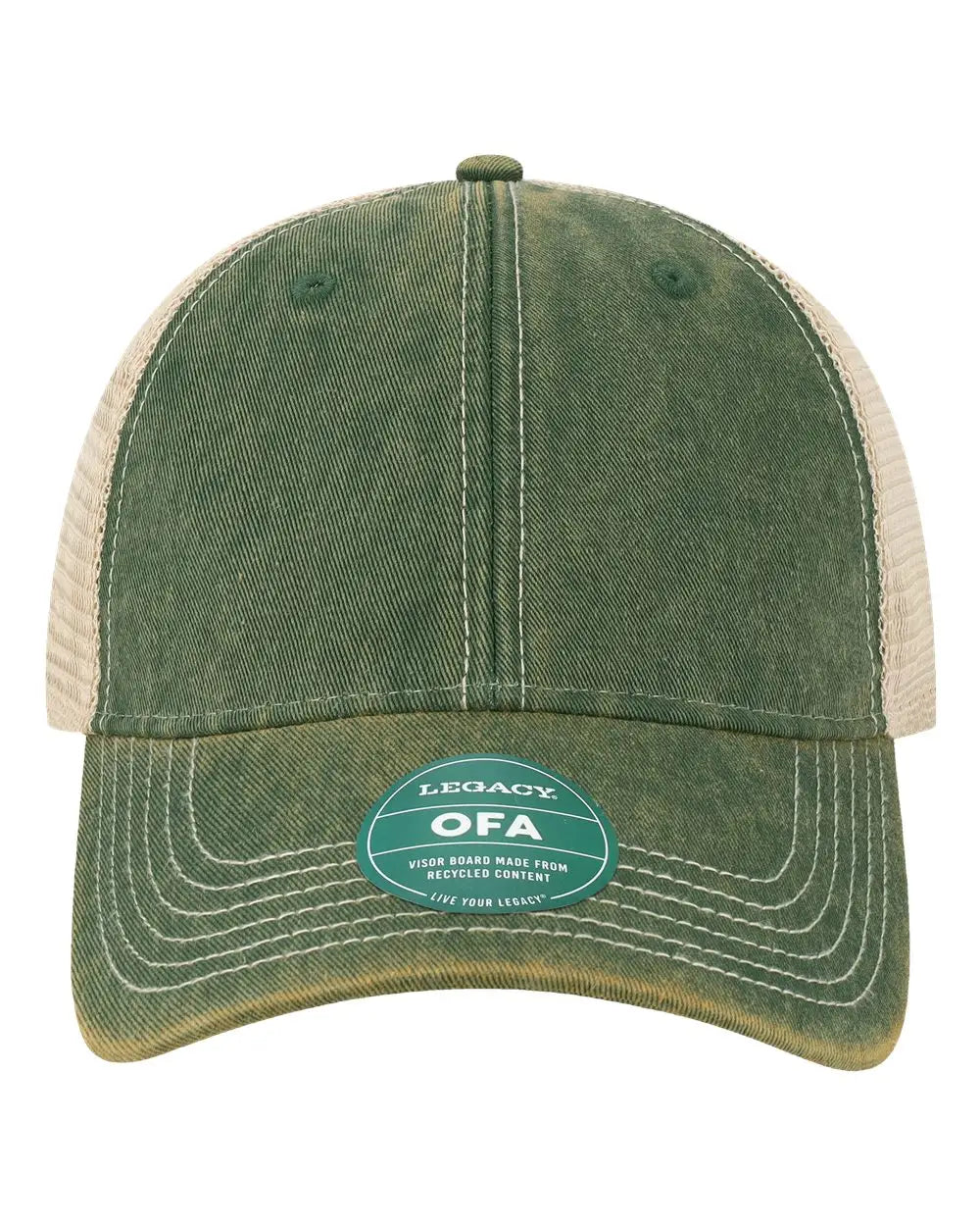LEGACY OFA Old Favorite Trucker Cap - Dark Green Khaki - Forest Khaki / One Size Fits Most