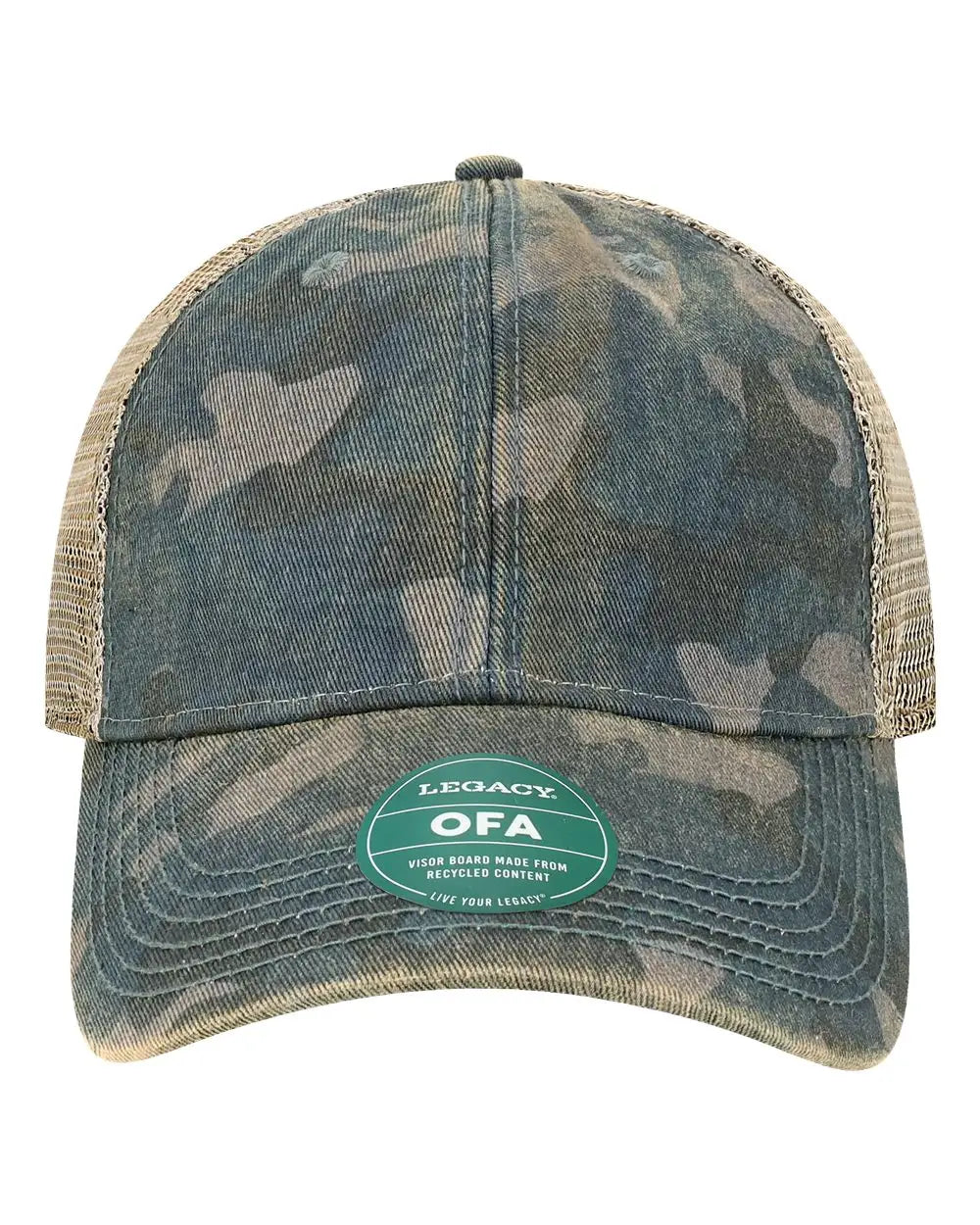 LEGACY OFA Old Favorite Trucker Cap - Navy Field Camo Java - Multi-Colored / One Size Fits Most