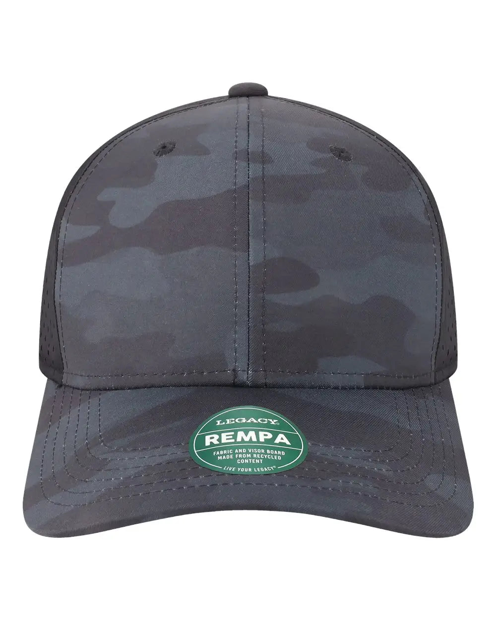 LEGACY REMPA Reclaim Mid-Pro Adjustable Cap - Black Camo - Black / One Size Fits Most