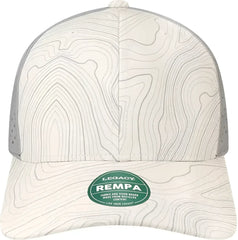 LEGACY REMPA Reclaim Mid-Pro Adjustable Cap - White Grey Topo - White Grey Topo / One Size Fits Most