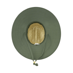 Lunada Bay 528 Mat Straw Lifeguard Hat Natural Natural / One Size Fits Most