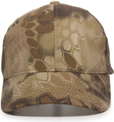 OC Sports 315M Camo Mesh Back Cap - Kryptek Highlander - Kryptek Highlander / 6 7/8’’ - 7 1/2’’