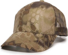 OC Sports 315M Camo Mesh Back Cap - Kryptek Highlander - Kryptek Highlander / 6 7/8’’ - 7 1/2’’