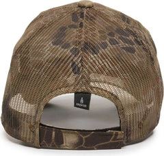 OC Sports 315M Camo Mesh Back Cap - Kryptek Highlander - Kryptek Highlander / 6 7/8’’ - 7 1/2’’