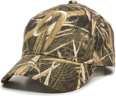 OC Sports 350 Adjustable Cap - Mossy Oak Shadow Grass Blades - Mossy Oak Shadow Grass Blades / 6 7/8’’ - 7 1/2’’
