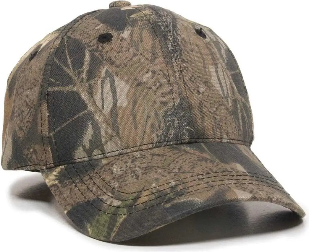 OC Sports 401PC Adjustable Cap - Original Mossy Oak Break Up - Original Mossy Oak Break Up / 6 7/8’’ - 7 1/2’’