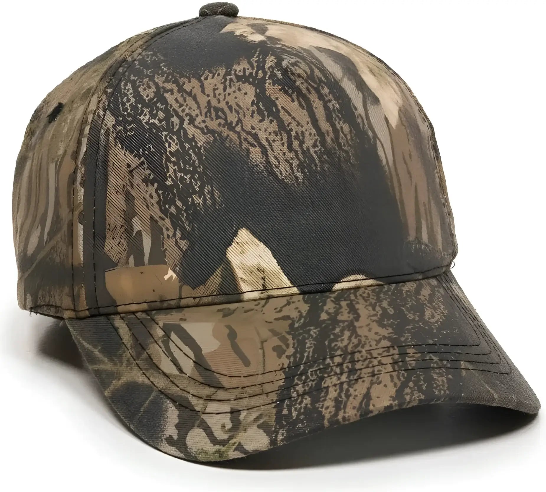 OC Sports 501PC Adjustable Cap - Original Mossy Oak Break Up - Original Mossy Oak Break Up / 6 7/8’’ - 7 1/2’’