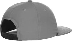 OC Sports OC 504 Packable Flat Visor With Cord Cap - Gray - Gray / 6 7/8’’ - 7 1/2’’