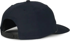 OC Sports OC 504 Packable Flat Visor With Cord Cap - Navy - Navy / OSFM
