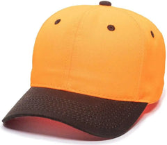 OC Sports 550IS Adjustable Cap that is Easily Visible - Blaze Dark Brown - Blaze Brown / 6 7/8’’ - 7 1/2’’
