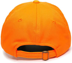 OC Sports 553IS Adjustable Cap that is Easily Visible - Blaze Dark Brown - Blaze Brown / 6 7/8’’ - 7 1/2’’