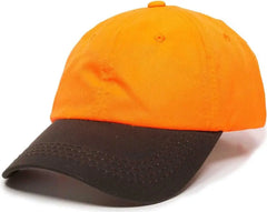 OC Sports 553IS Adjustable Cap that is Easily Visible - Blaze Dark Brown - Blaze Brown / 6 7/8’’ - 7 1/2’’