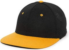 OC Sports AIR25 Flexible Fitting Cap - Black Gold