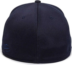 OC Sports AIR25 Flexible Fitting Cap - Columbia Blue Navy Navy