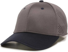 OC Sports AIR25 Flexible Fitting Cap - Graphite Navy