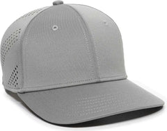OC Sports AIR25 Flexible Fitting Cap Light Gray Light Gray / 6 3/8’’ 6 3/4’’