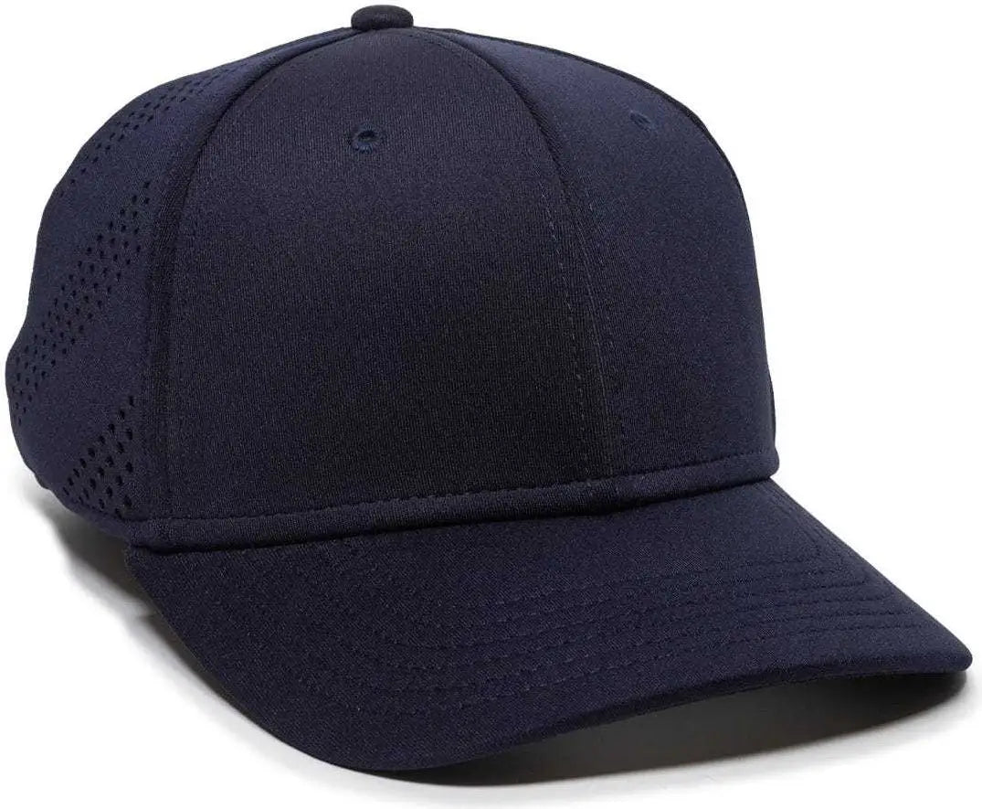 OC Sports AIR25 Flexible Fitting Cap - Navy - Navy / 6 3/8’’ - 6 3/4’’