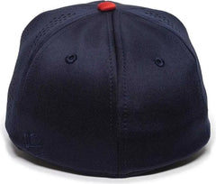 OC Sports AIR25 Flexible Fitting Cap - Navy Red