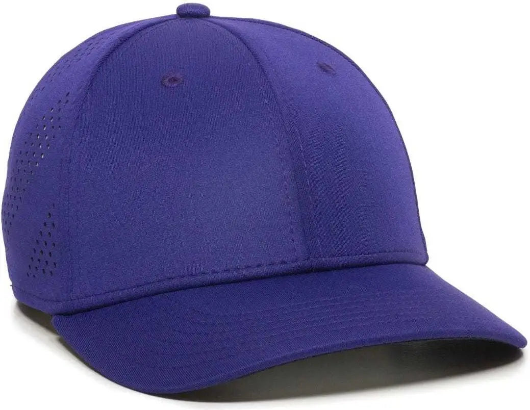 OC Sports AIR25 Flexible Fitting Cap - Purple - Purple / 6 3/8’’ - 6 3/4’’