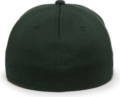 OC Sports AIR25 Flexible Fitting Cap - White Dark Green Dark Green
