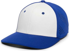 OC Sports AIR25 Flexible Fitting Cap - White Royal Royal