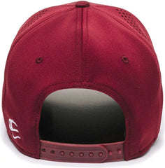 OC Sports AIR50 Proflex Adjustable Performance Cap - Maroon - Maroon / 6 7/8’’ - 7 1/2’’