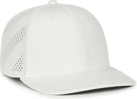 OC Sports AIR50 Proflex Adjustable Performance Cap - White - White / OSFM