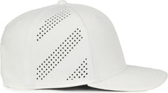 OC Sports AIR50 Proflex Adjustable Performance Cap - White - White / OSFM