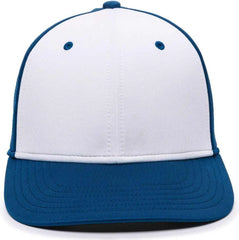OC Sports AIR50 Proflex Adjustable Performance Cap - White Royal Royal - White Royal / 6 7/8’’ - 7 1/2’’