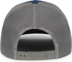 OC Sports ALIEN05 Pro Crown Dad Cap - Royal Charcoal - Royal Dark Gray / 6 7/8’’ - 7 1/2’’