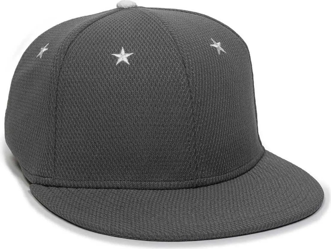 OC Sports ALL-STAR Flexible Fitting Cap - Graphite - Dark Gray / 6 3/8’’ - 6 3/4’’