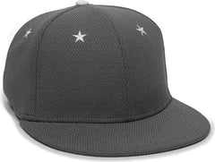 OC Sports ALL-STAR Flexible Fitting Cap - Graphite - Dark Gray / 6 3/8’’ - 6 3/4’’