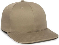 OC Sports AM-101 USA Made Solid Back Cap - Khaki - Khaki / 6 7/8’’ - 7 1/2’’