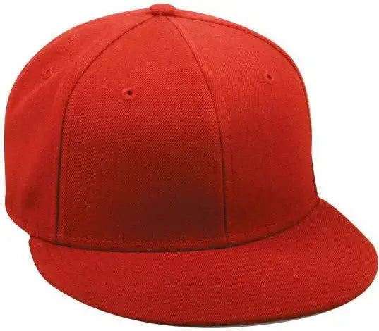 OC Sports AW-500 Adjustable Cap - Red - Red / 6 3/8’’ - 7’’