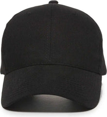 OC Sports BCT-600 Pro Style Cotton Twill - Black - Black / 6 7/8’’ - 7 1/2’’