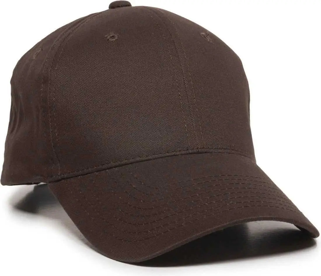OC Sports BCT-600 Pro Style Cotton Twill - Brown - Brown / Adult