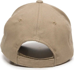 OC Sports BCT-600 Pro Style Cotton Twill - Khaki Navy - Khaki Navy / 6 7/8’’ - 7 1/2’’